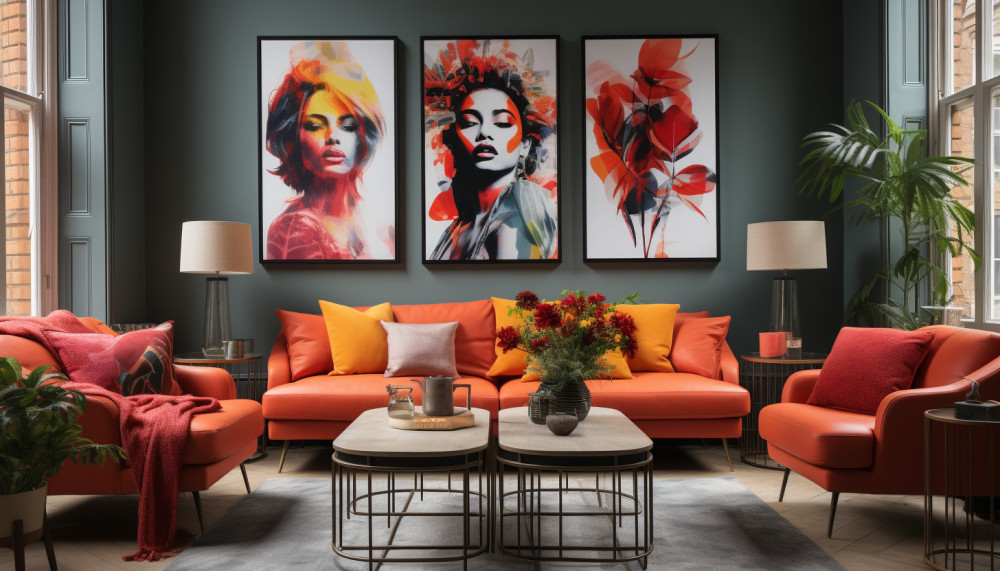 Wie wählt man ein Bild für sein Wohnzimmer aus?